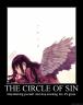 Haibane - motivator poster: Circle of Sin (tall)