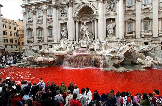 Trevi dyed