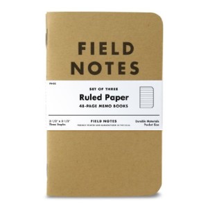 field notes ruled